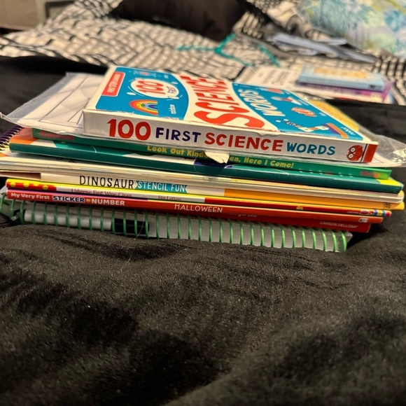 Other - 📚 Kids Learning Book Bundle – Wipe-Clean, Sticker & Activity Books K-1